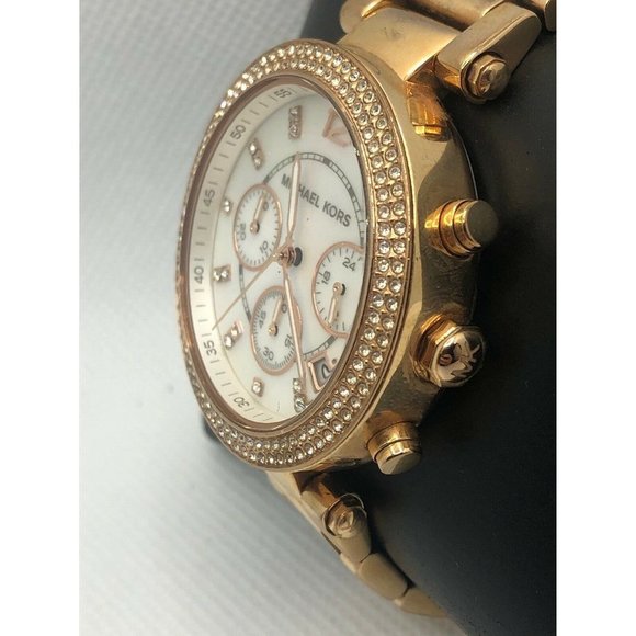 Michael Kors MK5491 Womens Stainless Analog Dial Q main image 8